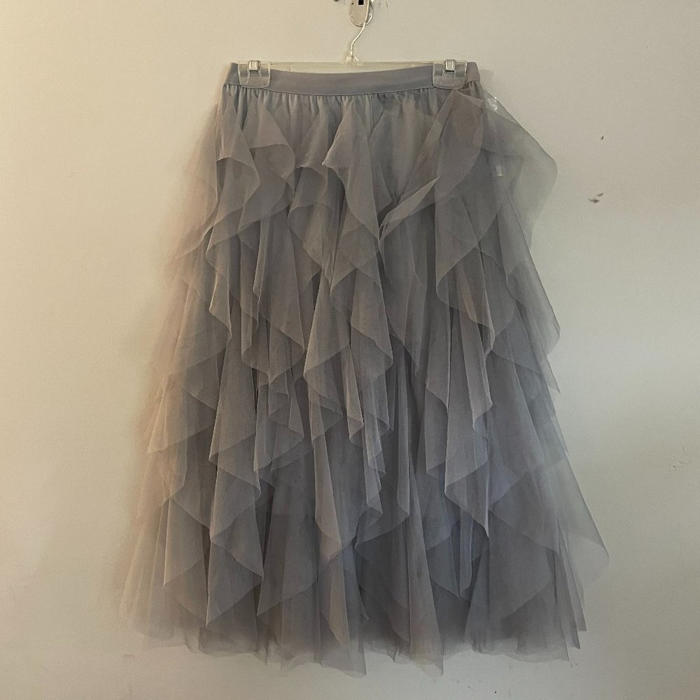NWT Grey Tulle Skirt